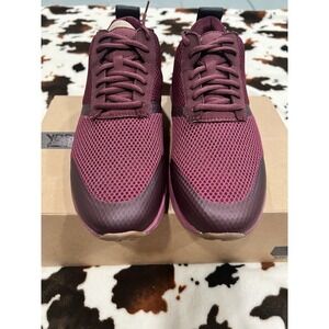 York Athletics Men's 'The Henry' Breathable Tight Mesh Sneaker Plum Size 10 New